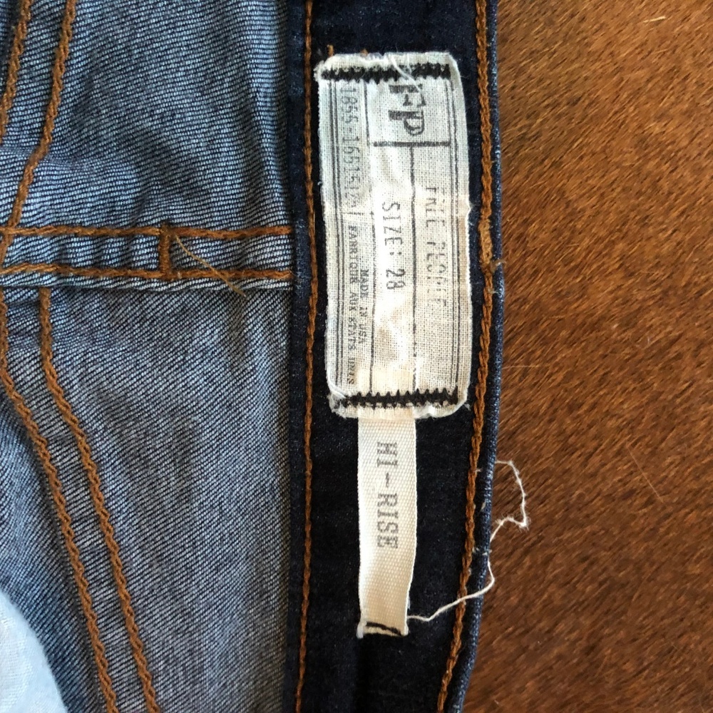 Free People High Rise Jean - Picture 4 of 4